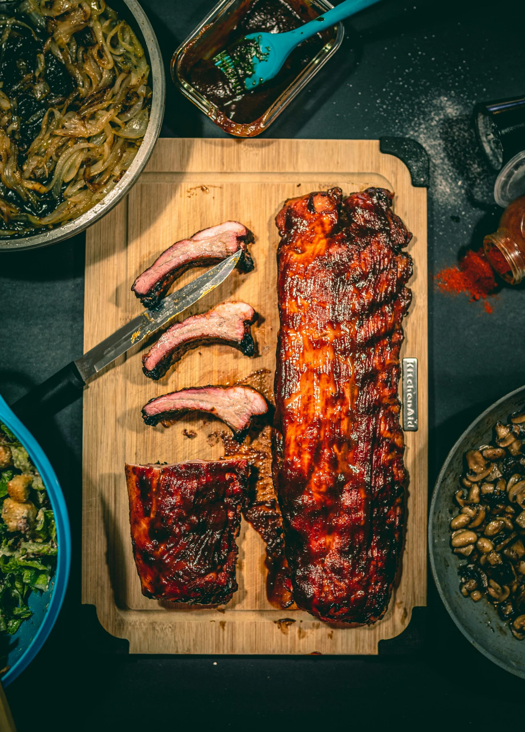 Texas Roadhouse Killer Ribs Full Rack — slow-cooked St. Louis style ribs with signature spice rub