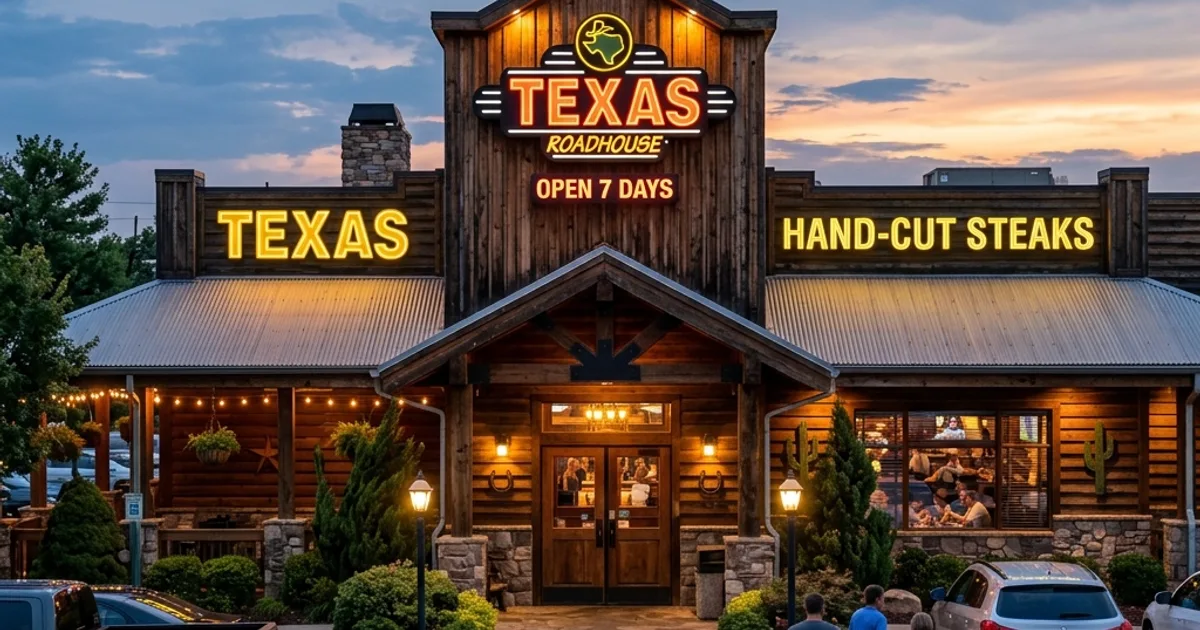 Texas Roadhouse restaurant location in the United States